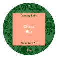 Citrus Mix Canning Big Circle Hang Tag 2.5x2.5